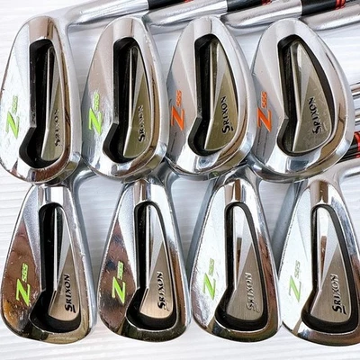Juego de plancha Dunlop Srixon Z565 8 piezas 5-Pw-Aw-Sw Stiff Flex Miyazaki Kaula 8 diestro Foto 1 de 4