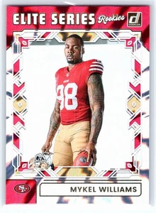 2025 Donruss #ESR-MWS Mykel Williams Elite Series Rookies San Francisco 49ers RC - Picture 1 of 2