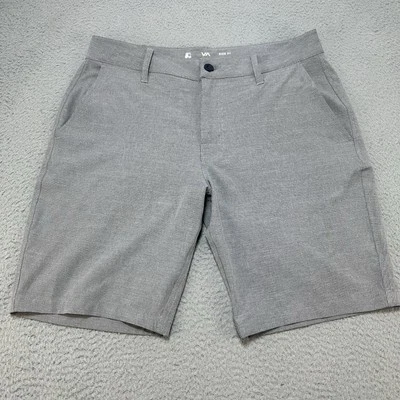 Pantalones Cortos RVCA Para Hombres 31 Gris Fin de Semana Chino Informal Doble Propósito Baúl Preparación Verano Foto 1 de 4