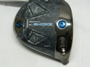 2024 Callaway Paradym Smoke Ai Triple Diamond 10.5* Solo cabezal de conductor + cubierta - Imagen 1 de 2