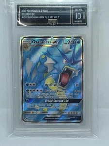 Gyarados GX Crimson Invasion 101/111 GMA 10 Ultra Rare Card Gem MT - Picture 1 of 1