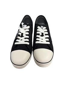 Thorogood steel toe size M 13 W low top shoes 808-6100 black and white - Picture 1 of 9