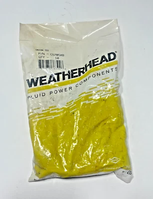 (10) WEATHERHEAD C5705x8 1/2" JIC 37 Tube OD Male UNION TEE 1/2" x 3 Flare Twin - Image 1 of 4