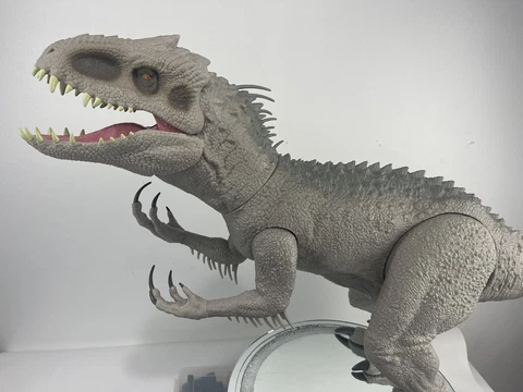 Huge Gigantic Large Jurassic World Super Colossal Indominus Rex 42" Dinosaur Cover
