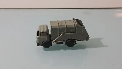 BONUX. RARE ANCIEN BERLIET GAK CAMION POUBELLE GRIS FONCÉ  - Photo 1/4