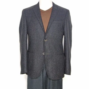 Chaqueta Blazer Corneliani Gris Lana Seda Cachemira 2 Botones Para Hombre Talla US 38 IT 48 M - Imagen 1 de 7
