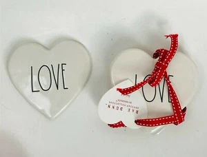 Rae Dunn Artisan Collection by Magenta Love Heart Coasters Set of 4 Free Ship - Bild 1 von 7
