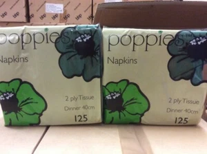 2000 x Forest Green Napkins 40cm x 40 cm Restaurant Party Bar - Picture 1 of 2