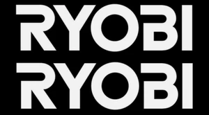 2 x RYOBI stickers 100MM X 25MM each sticker toolbox workshop - Picture 1 of 3