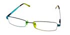 Apple Bottoms Womens Ophthalmic Eyeglass Rectangle Metal 708 Dark Olive 50Mm
