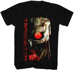 The Terminator 80's Movie Terminator Evil Red Eye Men's T Shirt - Picture 1 of 3