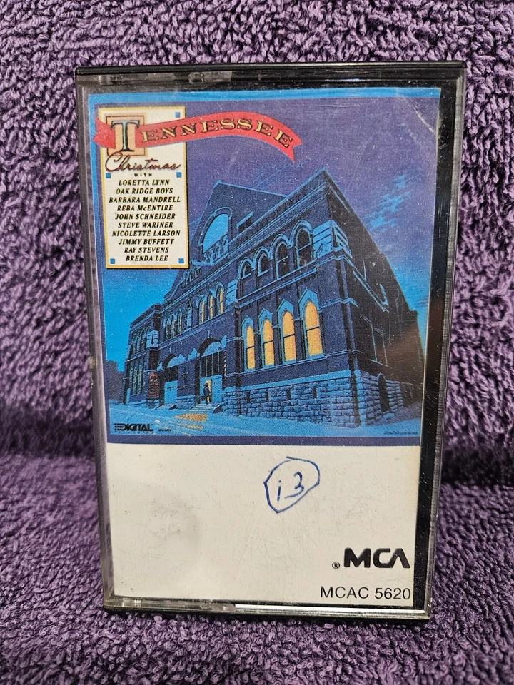 TENNESSEE CHRISTMAS audio music holiday cassette tape Multi Artist 1985 country Foto 1 de 4