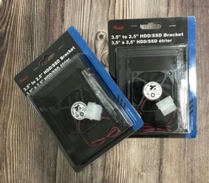 Lot of 2 Rosewill 2.5" SSD / HDD Mounting Kit for 3.5" Drive Bay with RDRD-11003 - Picture 1 of 4