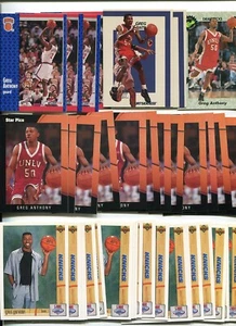 Greg Anthony 38 card ROOKIE lot UNLV Runnin Rebels / New York Knicks - Picture 1 of 1
