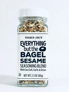 Trader Joe's Joes Everything But The Bagel Sesame Seasoning Blend 2.3oz-65g Jar - Picture 1 of 3