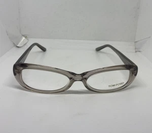 Tom Ford Eyeglasses Frame Italy With Hard Case Gray Translucent TF5141 53-16-135 - Picture 1 of 9
