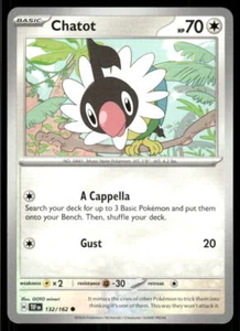 SV05: Temporal Forces #132/162 Chatot - Picture 1 of 2