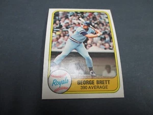 George Brett 1981 Fleer #635 Win 5+ auctions/weekend, S&H Free!!! - Picture 1 of 2