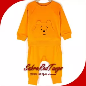 NWT HANNA ANDERSSON DISNEY FRENCH TERRY WIGGLE SET WINNIE THE POOH 85 2T 2 - Picture 1 of 5