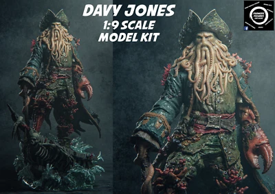 Davy Jones – Pirates of the Caribbean Resin Model Kit | 1:9 Scale - Image 1 of 4