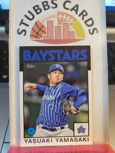 2021 NPB Nippon Professional Baseball 1986 Topps Yasuaki Yamasaki #86-YY