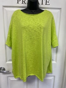 NWT Bibi S Green Sweater Oversized S So Cute - Picture 1 of 2