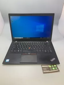 Portátil Lenovo ThinkPad T460S 14" Intel i7-6600 8GB RAM 240GB SSD Win 10 Pro - Imagen 1 de 8