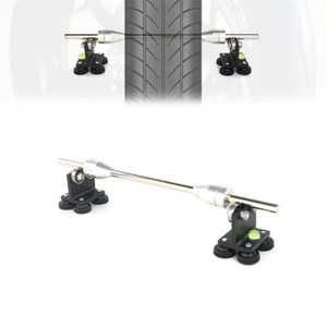 Equilibrador de ruedas portátil ajuste universal para motocicleta herramienta de equilibrio de neumáticos - Imagen 1 de 24