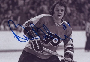 BILL BARBER NHL HOF Flyers Hockey Auto Autographed Signed 4x6 Photo A - Picture 1 of 1