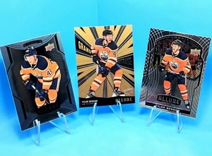 2020-21 UD Tyler Benson Rookie SP Edmonton Oilers Allure Hockey Grand Entrance - Picture 1 of 12