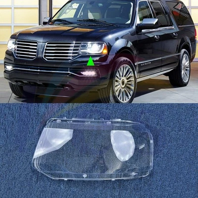 🪐Para Lincoln Navigator 2014-17 Faro Lateral Izquierdo Carcasa Lente Transparente + Tapa Lente Foto 1 de 4
