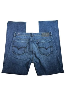 Diesel Quratt Jeans Mens 32x32 Loose Straight 008FC Stretch Dark Wash Denim - Bild 1 von 8