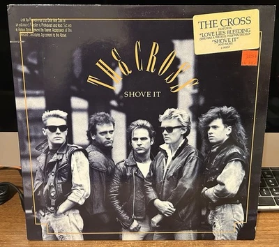 THE CROSS Shove It (1988 LP) PROMO Roger Taylor of QUEEN Ex Vinyl - Image 1 of 4