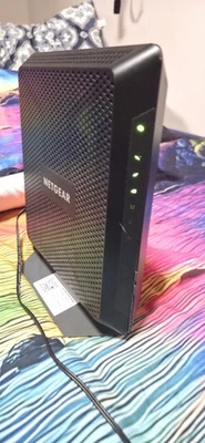 NETGEAR C7000v2 AC1900 WiFi Cable Modem Router (w/ power cord) - Image 1 of 4