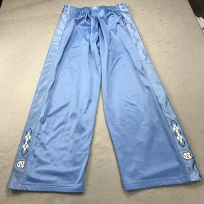 Pantalones North Carolina Tar Heels Para Hombres XL Jordan Calentamiento Snap Tearaway Baloncesto Foto 1 de 4