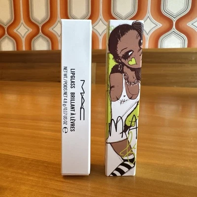 MAC FAFI Lipglass 唇彩 SQUEEZE IT 全新带盒 0.17 盎司 正品 — 第 1/4 张图片