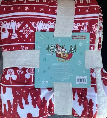 "Manta polaire a cuadros de lana Disney 50"" X 60""" Foto 1 de 4