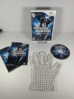 Michael Jackson: The Experience (Nintendo Wii, 2010) CIB WITH GLOVE - TESTED - Image 1 of 4