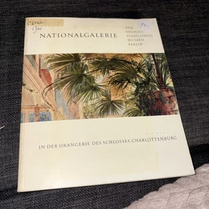 1961 LIST OF PAINTINGS AND PICTURES at NATIONAL GALLERY BERLIN Nationalgalerie - Bild 1 von 7
