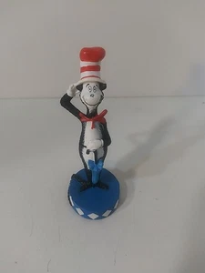 Cat In The Hat Birthday Cake Topper Dr. Seuss Figure Toy 4in. - Picture 1 of 3