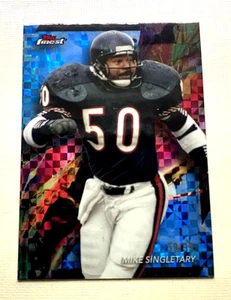 2024 Finest Mike Singletary Checkerboard Refractor #D /99 SP CHICAGO BEARS - HOF - Bild 1 von 2