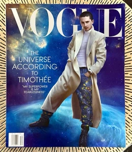 Vogue Magazine USA • December 2025 • Timothée Chalamet Cover *NEW* - Picture 1 of 3