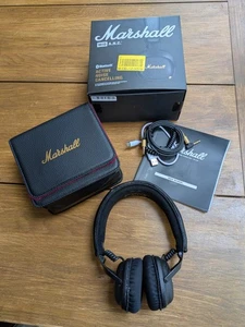 Marshall Mid ANC Bluetooth Headphones Over the Ear Black - Picture 1 of 10