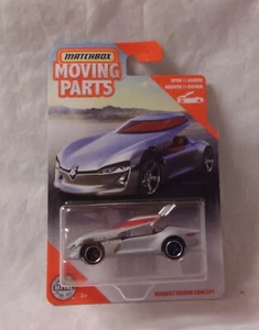 KKar Matchbox - 2020 Moving Parts - Renault Trezor Concept - grau - neue Packung - Bild 1 von 5