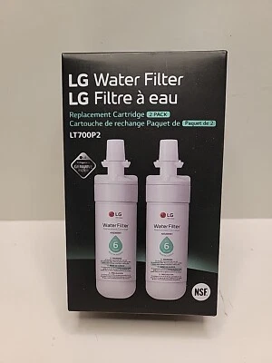 Pack Of 2 Water Filters,  Fit LG LT700P2 - ADQ36006101 ADQ36006121 - Image 1 of 4