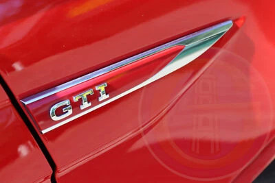 Original VW Polo 6 2G AW1 GTI Plaketten Set Kotflügel Schriftzug Emblem Logo - Bild 1 von 2