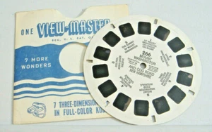 MOUNT WASHINGTON~266~ AND COG ROAD~NEW HAMPSHIRE~VINTAGE VIEW-MASTER REEL - Foto 1 di 6
