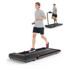 2 in 1 Elektrisch Laufband Heimtrainer LCD Jogging Home Fitnessgerät klappbar