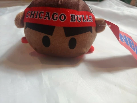 Chicago Bulls Plush NBA Tsum Tsum Bun Bun NWT Cover