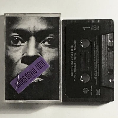 Miles Davis - Tutu - MINT 1986 Cassette - Warner Bros. Records - 925 490-4 - Image 1 of 4